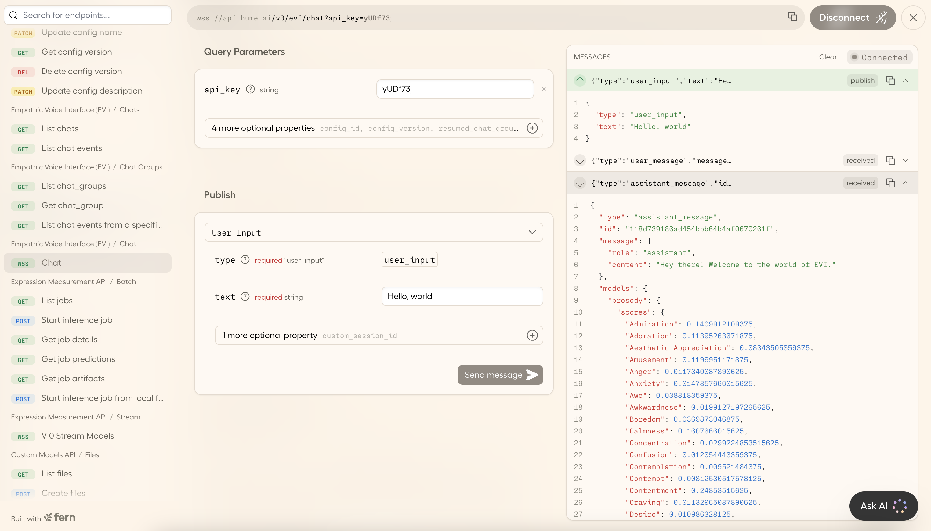 Sockets in the Fern Definition — Fern